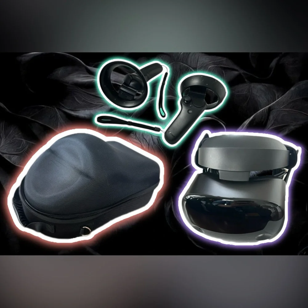 Samsung HMD Odyssey+ VR with controllers and hard carrying case